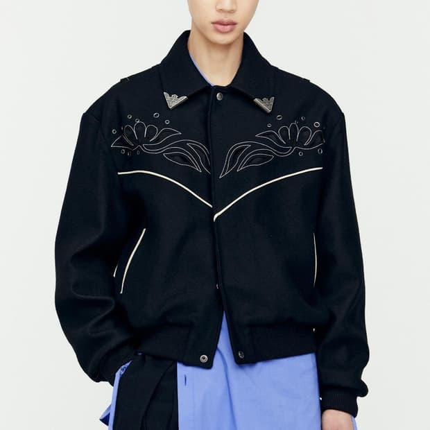 앤더슨벨 르망 울 블루종 자켓 M