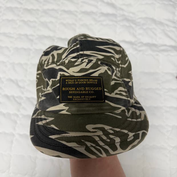러프앤러기드 카모플라쥬 캡