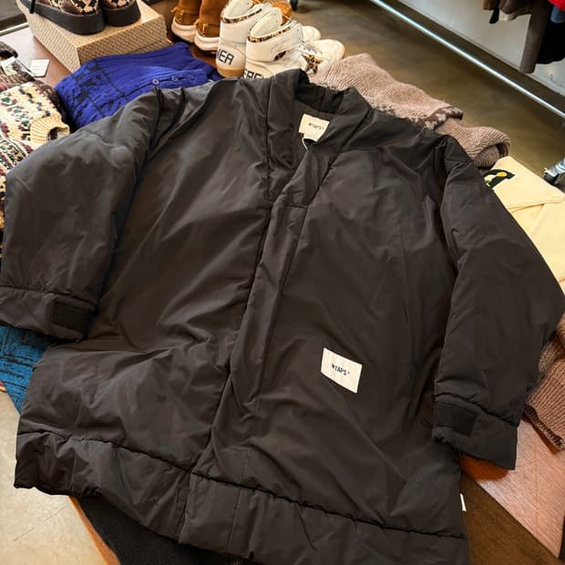 18AW 더블탭스 한텐 패디드 자켓 