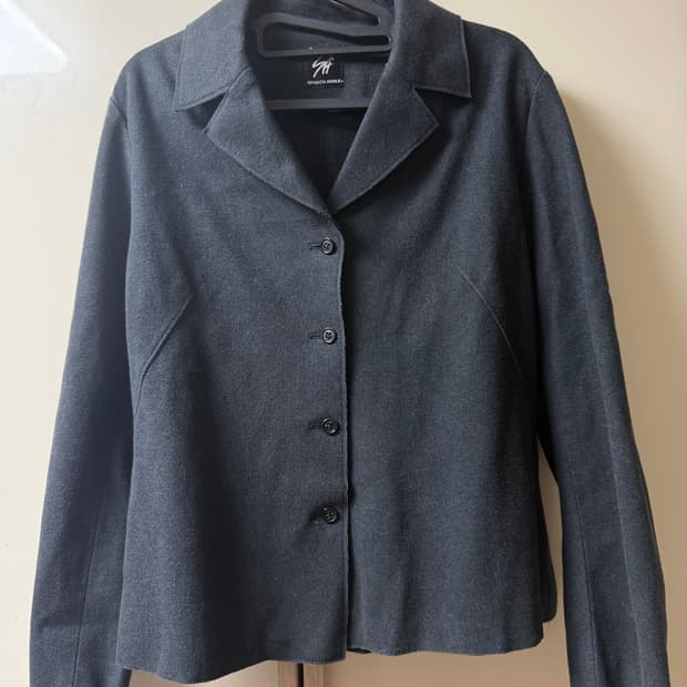 vintage charcoal jacket