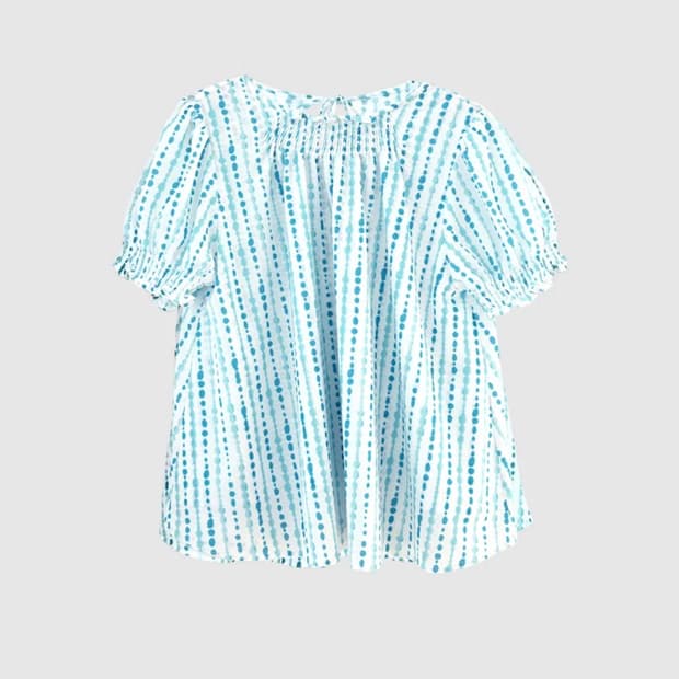 인앵양인하모니 Smocked blouse, dot