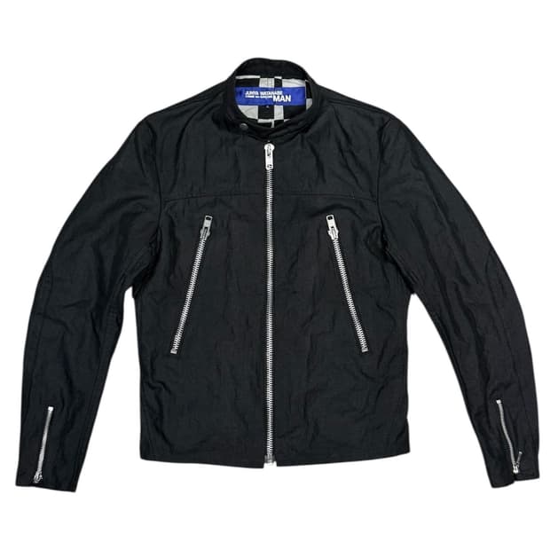 2006 준야 와타나베 왁스 코팅 나일론 집업 자켓