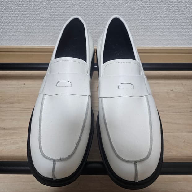 로맨틱무브 비브람 뉴 유팁 로퍼 화이트 260