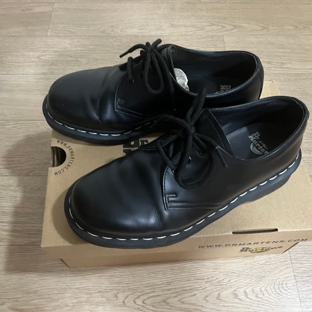 Dr. Martens 1461 WS Black Smooth