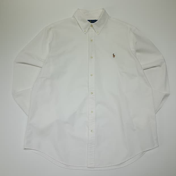 CL467 2XL 폴로 클래식핏 멀티포니 화이트 옥스포드 셔츠 남방