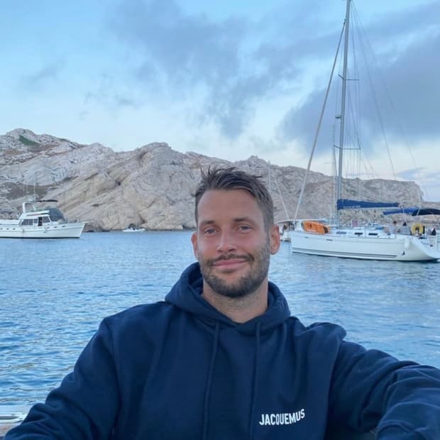 [XL] 자크뮈스 후드티 네이비