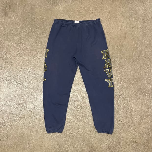 90s Soffe 미해군 스웻 팬츠 (~37“)