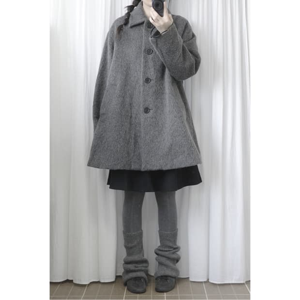 Nice claup half coat