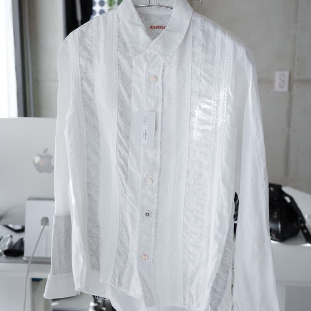 Kapital 캐피탈 버튼 디테일 셔츠