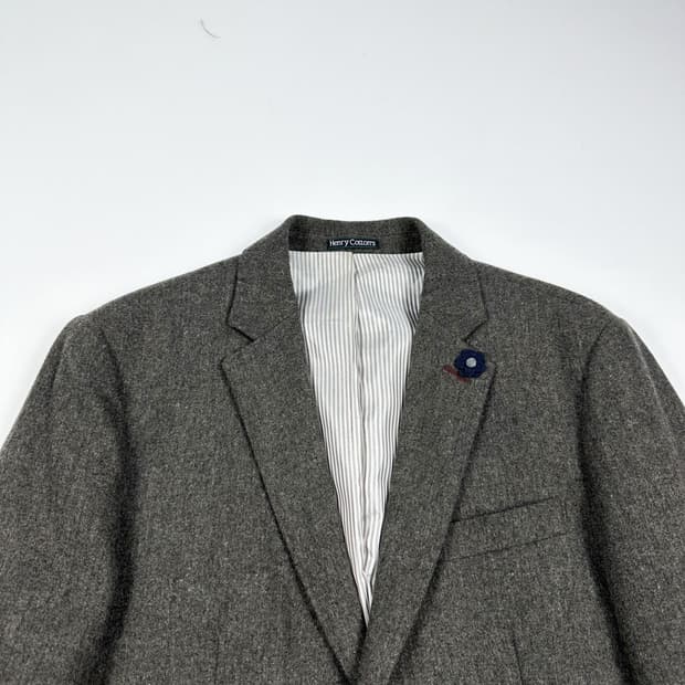 헨리코튼 클래식 모직 블레이저 자켓 (M)