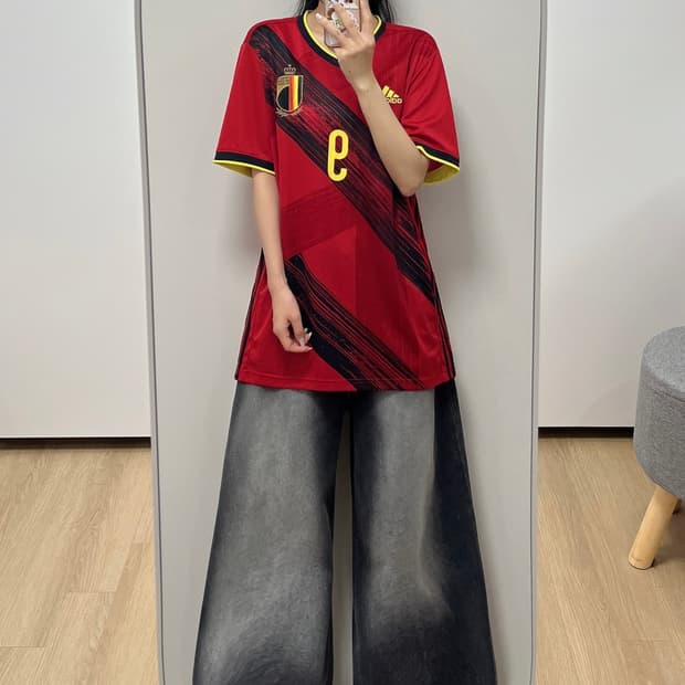 아디다스 20-21 벨기에 홈 반팔 유니폼