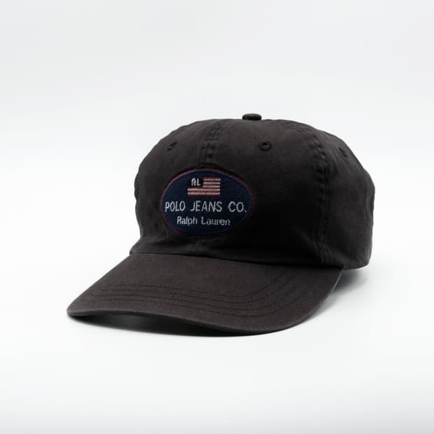 폴로 90s 패치 볼캡