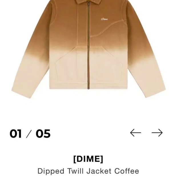 Dime twill jacket