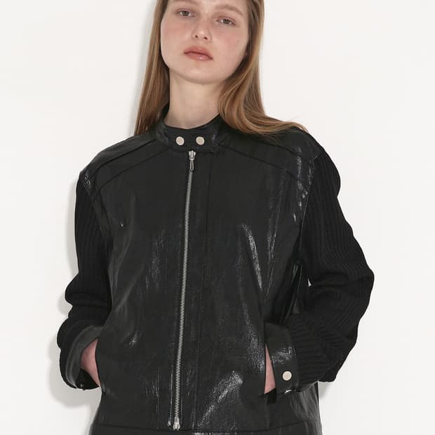 polysooem 폴리수엠 바이커 자켓