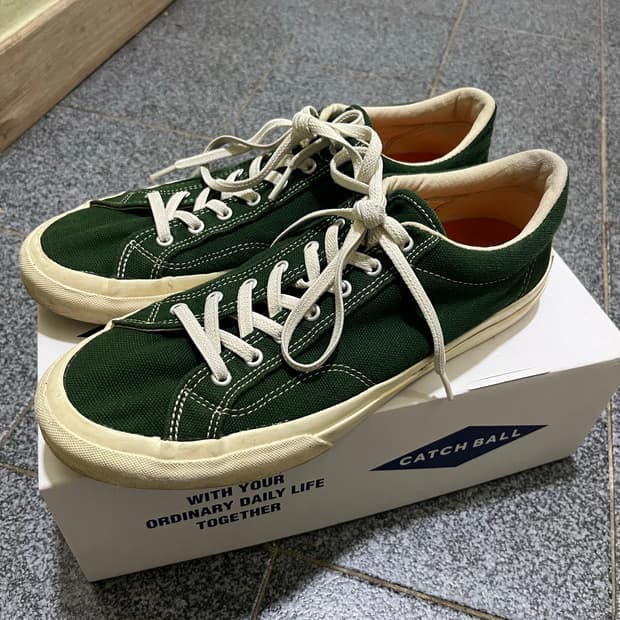 캐치볼 스니커즈 270 다크그린