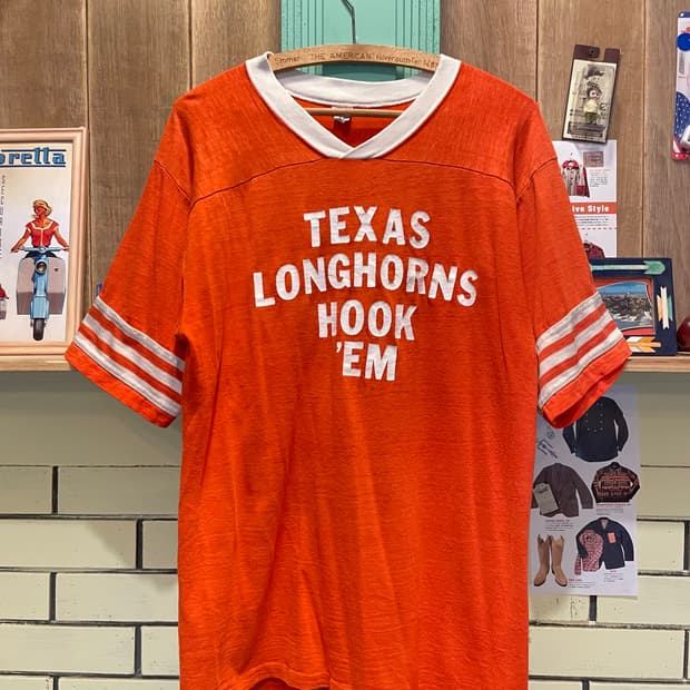 1970-80's Vintage  Football Tee