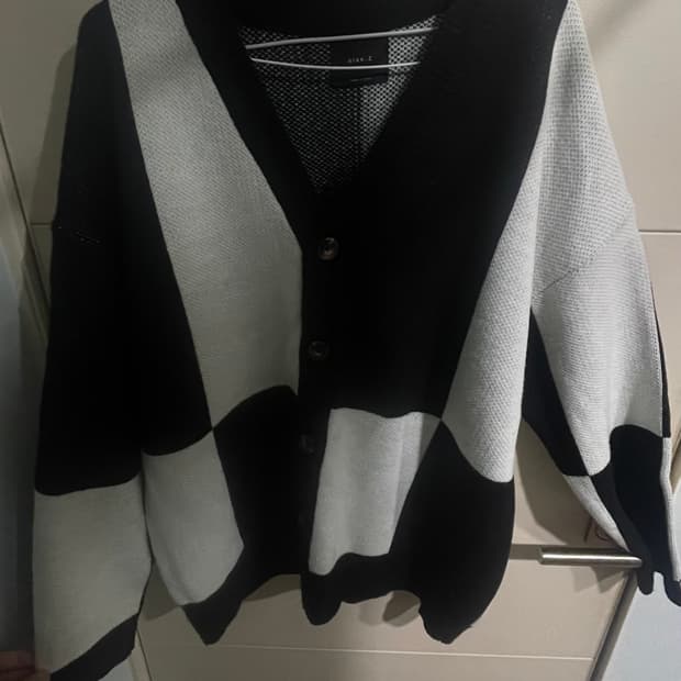 plan.Z 흰검 가디건