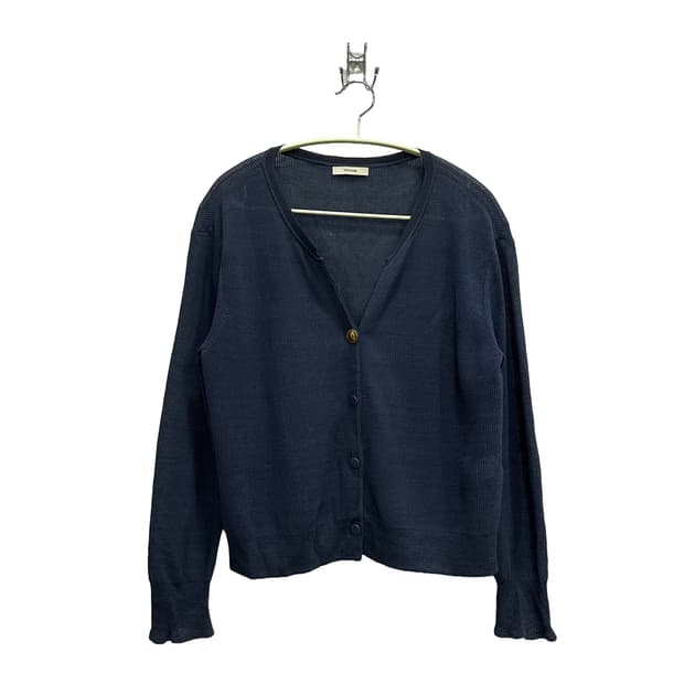 시스템 코튼린넨 가디건