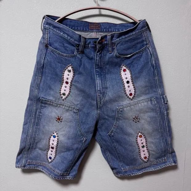 캐피탈 잼스톤 쇼츠 데님 팬츠 32