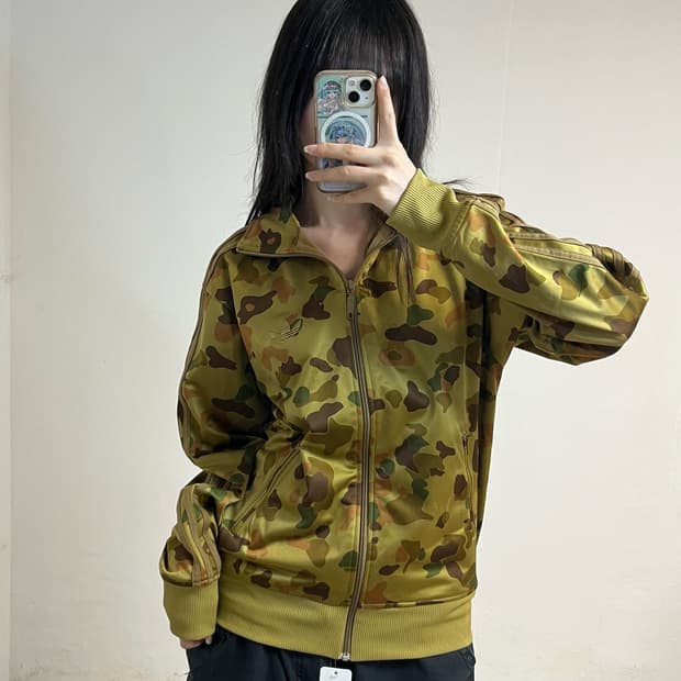 Adidas Camo Firebird Track Jacket