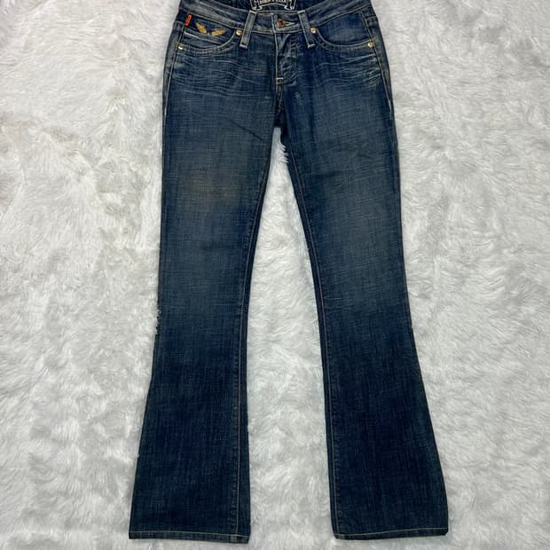 Robins Jeans y2k low-rise bootscut denim