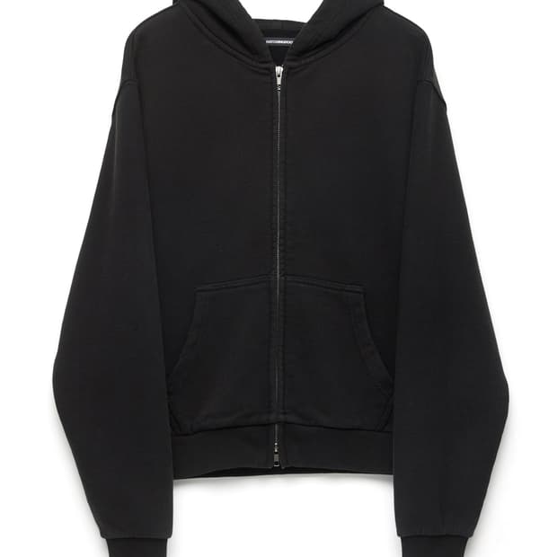 해칭룸 VTG 블리치 후디집업 블랙 4