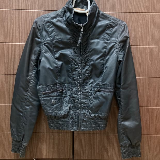 DKNY JEAN 숏 나일론 봄버