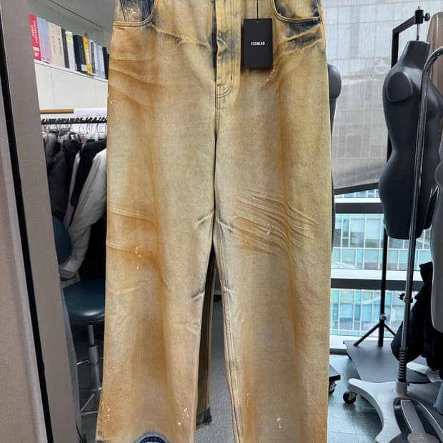 에곤랩 25ss 세미 배기 팬츠 XL