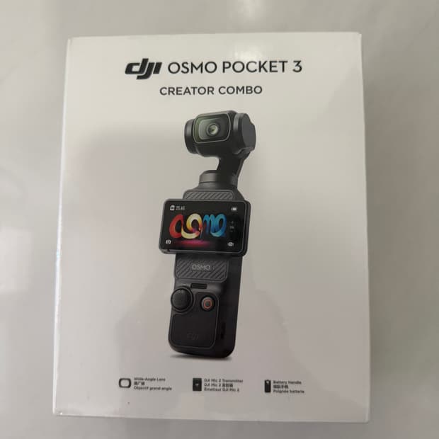 DJI 오즈모 DJI Osmo Pocket 3 크리에이터 콤보