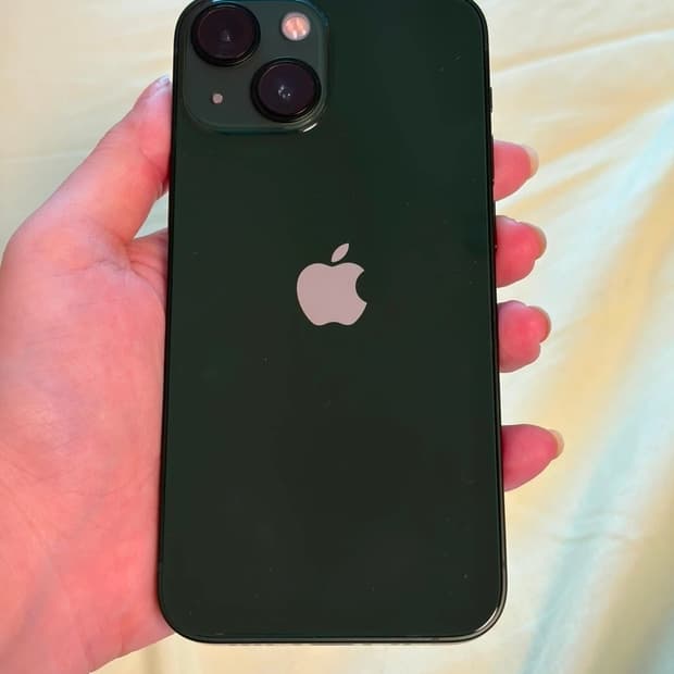 아이폰13미니 그린 s급 배터리100