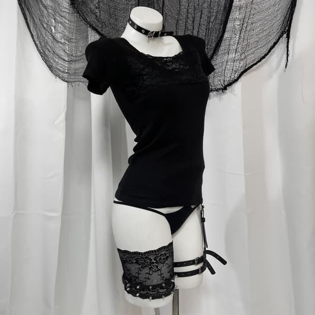 lace t-shirt