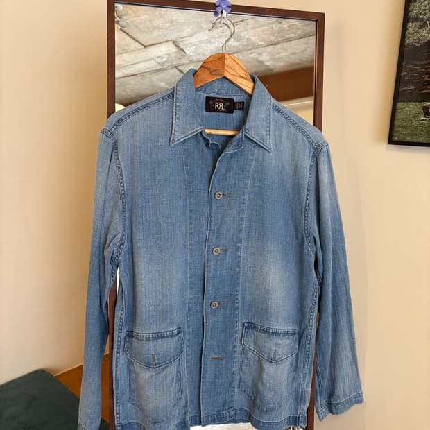 폴로 RRL 더블알엘 데님 초어자켓