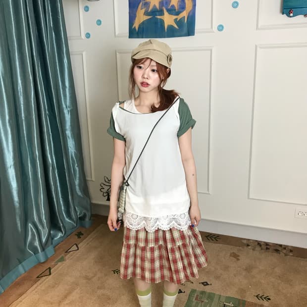 산뜻하고 싱그럽고 풋풋한 빈티지 모리걸 소녀 무드 가-득 담은 코디🍓