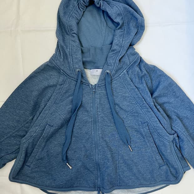 ADIDASxstella maccartney hood zipup