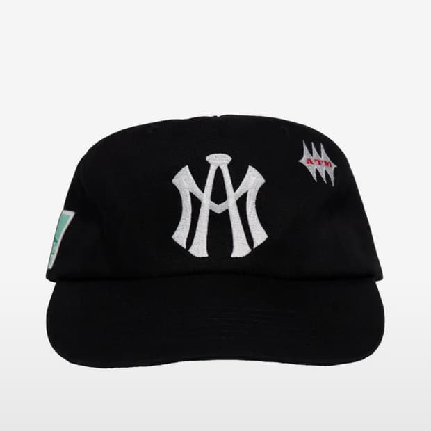 애프터매스 ATM LOGO BALL CAP [BLACK]