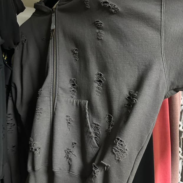 언더마이카 후드집업