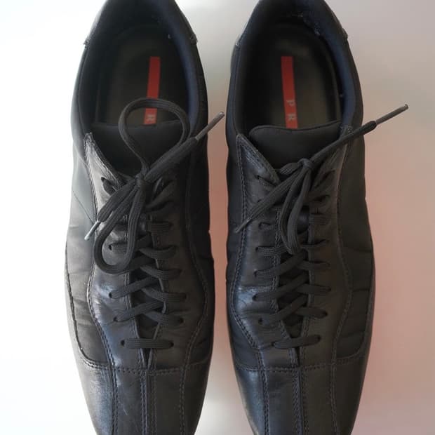 Prada leather shoes