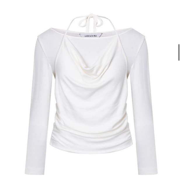 루에브르 홀터 레이어드 티셔츠