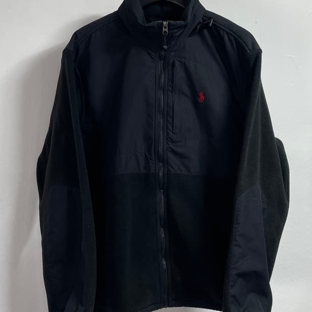폴로 랄프로렌 데날리 블랙 후리스 자켓 (on.429)