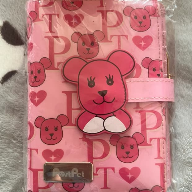 (미개봉) Postpet 포스트펫 가죽 지갑