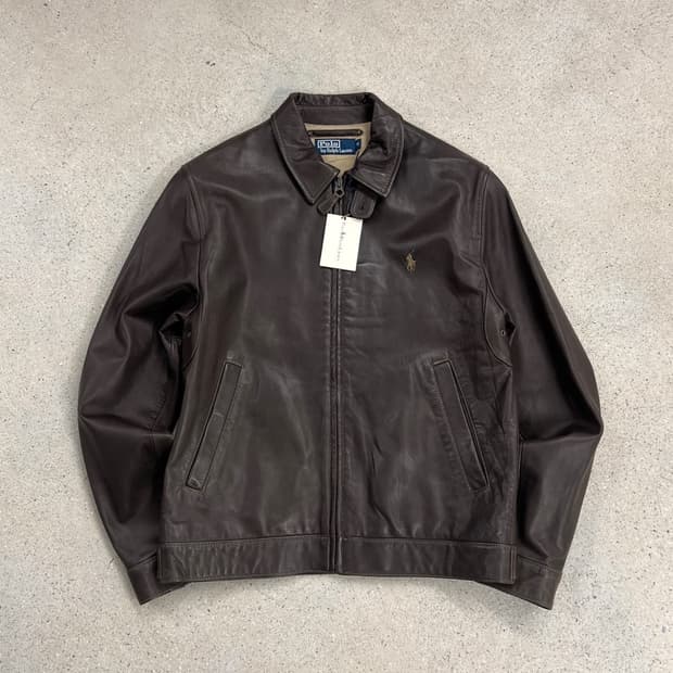 폴로 랄프로렌 맥스웰 램스킨 자켓