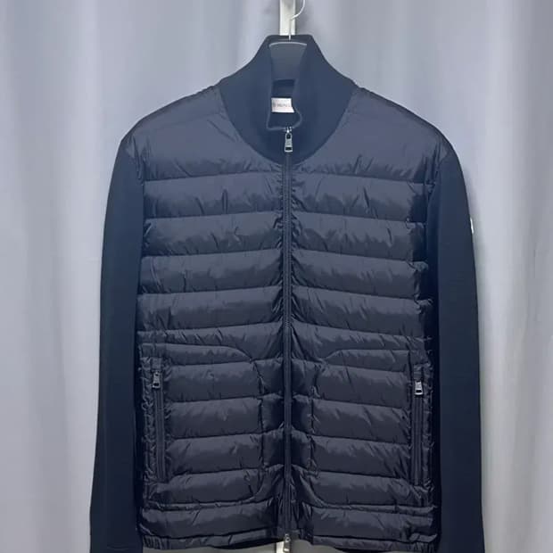 [정품] 2XL(XXL) 몽클레어 니트패딩 블랙