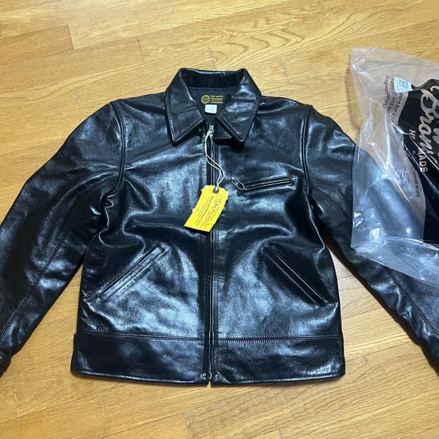 브론슨 말가죽 자켓 38사이즈