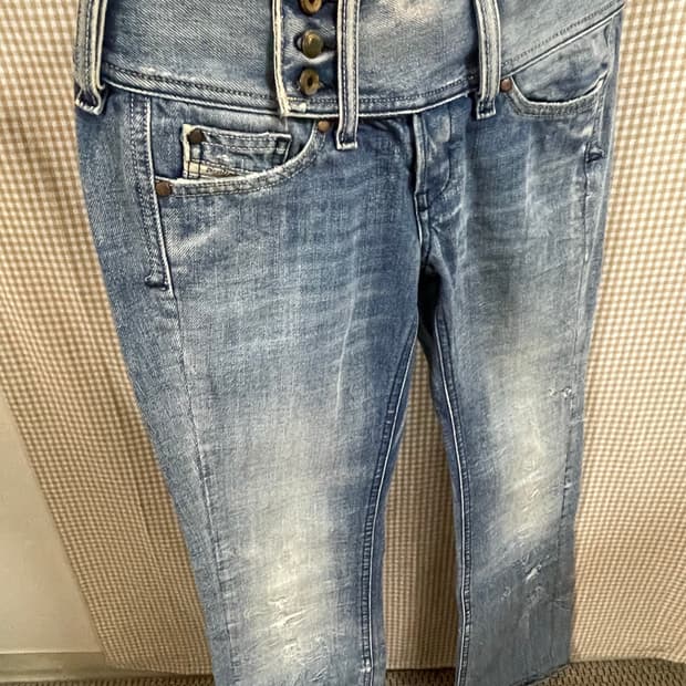 DIESEL 여성데님부츠컷 25