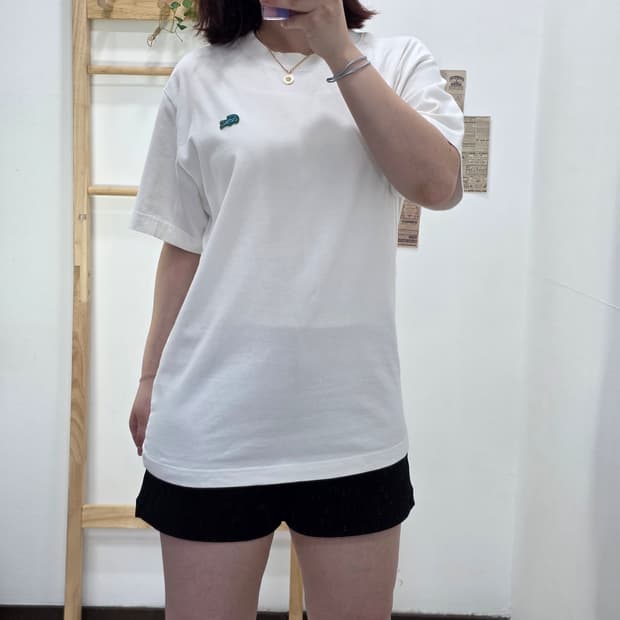 [프립]S/라코스테 라이브 반팔티 화이트