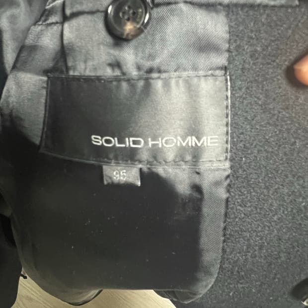 솔리드옴므 더블코트