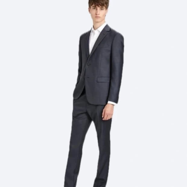 Theory 울 수트 새상품 Jake Wu Coin Multi Dobby