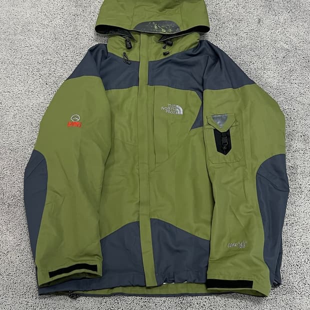 (S) 노스페이스 서밋시리즈 고어텍스 바람막이 카키