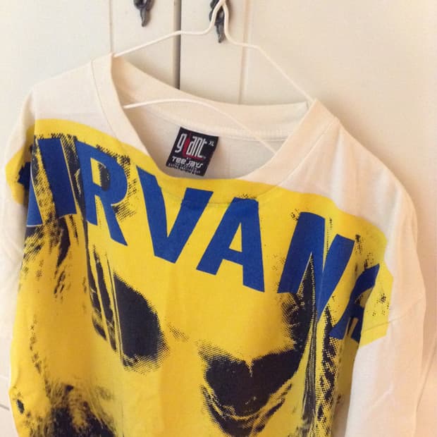 Nirvana Kurt Cobain Band Tees 커트코베인 티셔츠