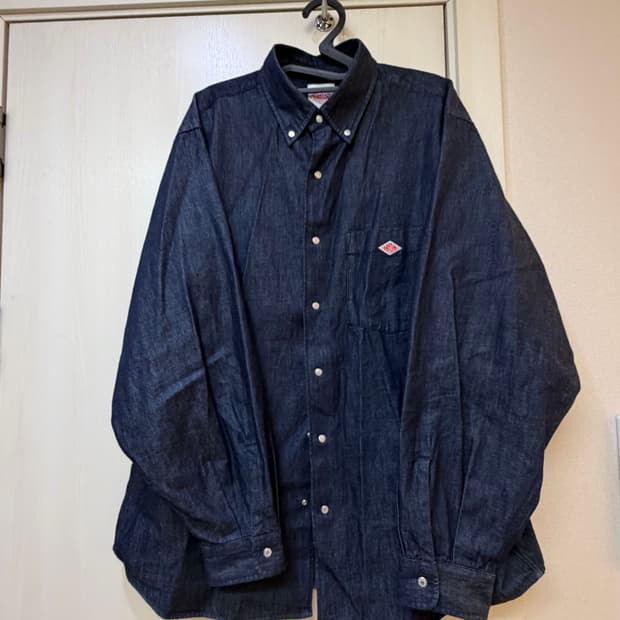 단톤 데님 셔츠 40사이즈